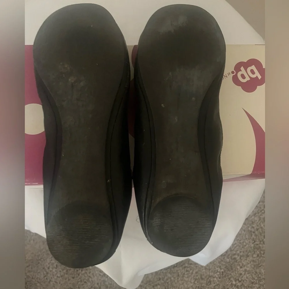 BP @Nordstrom Brea-Lea women’s black leather comfort shoe‎ size 9.5